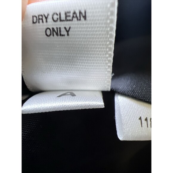 Loft Sundress Size 2 Black and White Pinstripe Fit Flare Linen Blend Graduation - Picture 12 of 12